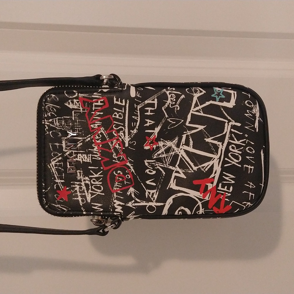 *Like New* DKNY Graffiti Crossbody Bag with Adjustable Shoulder Strap